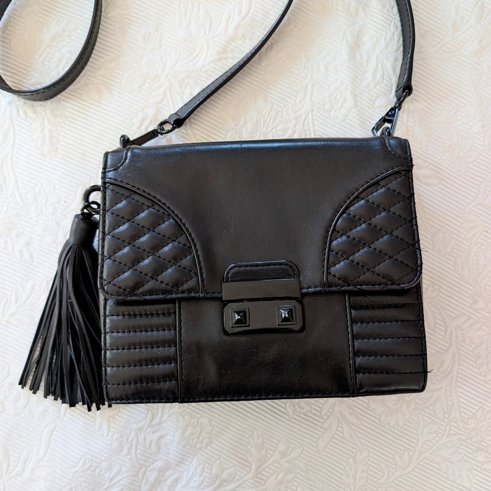 Rebecca Minkoff Black Aliz Crossbody Bag